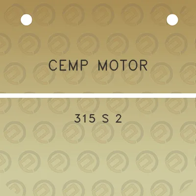 cemp-motor-315-s-2