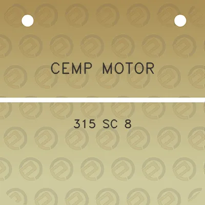 cemp-motor-315-sc-8