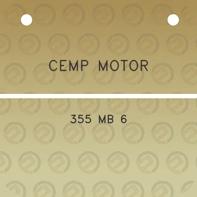 cemp-motor-355-mb-6