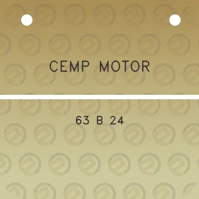 cemp-motor-63-b-24