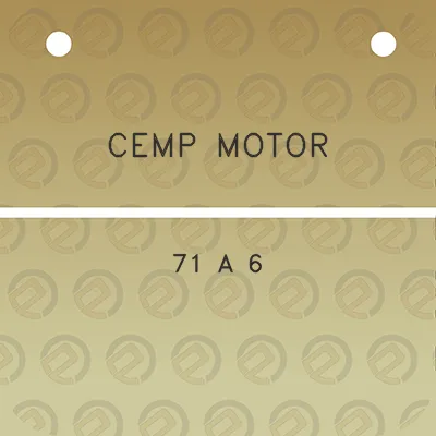 cemp-motor-71-a-6