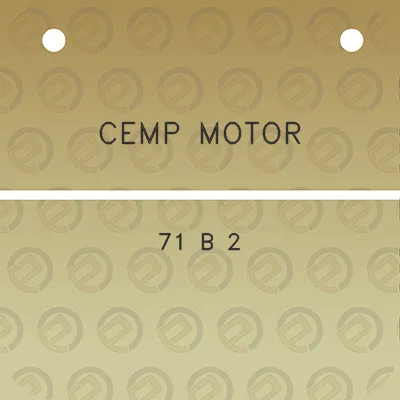 cemp-motor-71-b-2