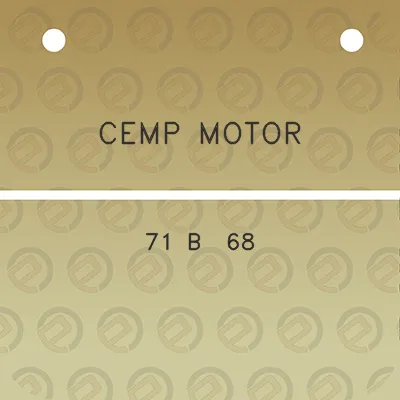 cemp-motor-71-b-68