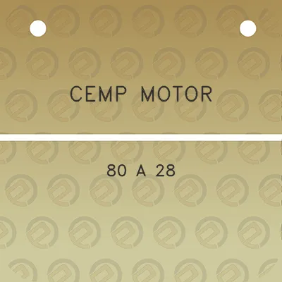 cemp-motor-80-a-28