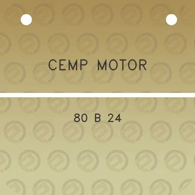 cemp-motor-80-b-24