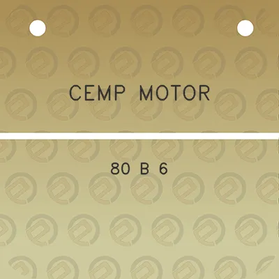 cemp-motor-80-b-6