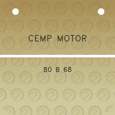 cemp-motor-80-b-68