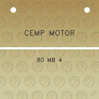 cemp-motor-80-mb-4