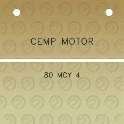 cemp-motor-80-mcy-4