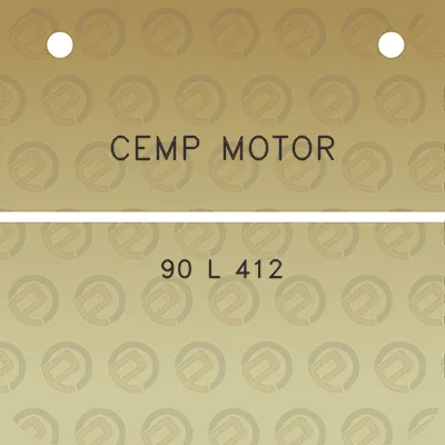 cemp-motor-90-l-412