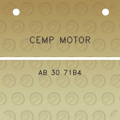 cemp-motor-ab-30-71b4