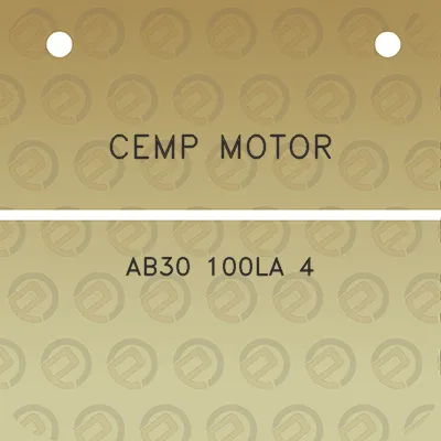 cemp-motor-ab30-100la-4