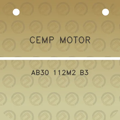 cemp-motor-ab30-112m2-b3