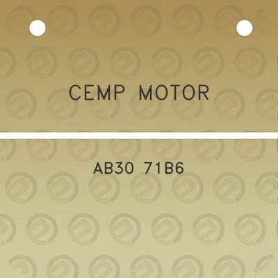 cemp-motor-ab30-71b6