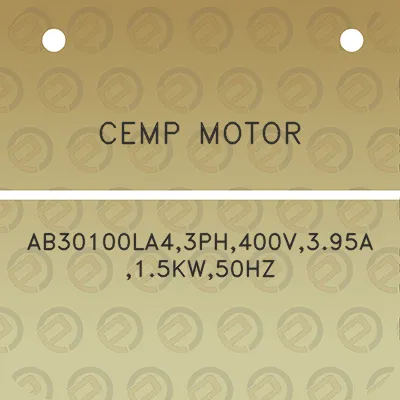 cemp-motor-ab30100la43ph400v395a15kw50hz