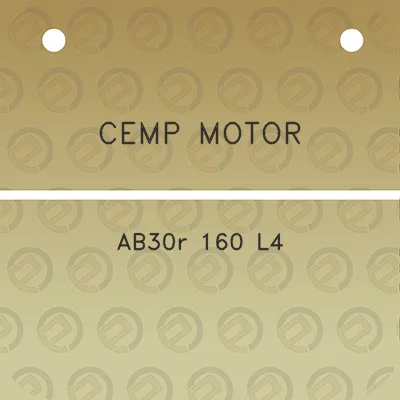 cemp-motor-ab30r-160-l4