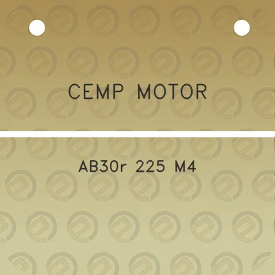 cemp-motor-ab30r-225-m4