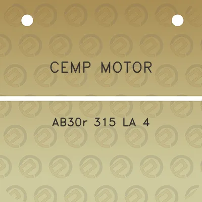 cemp-motor-ab30r-315-la-4