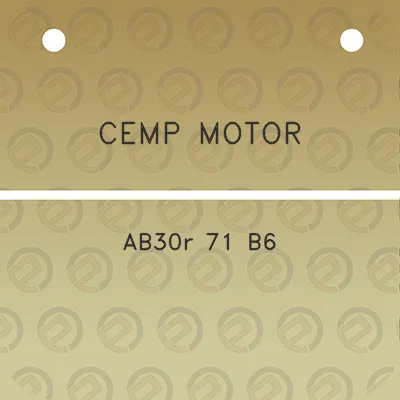 cemp-motor-ab30r-71-b6