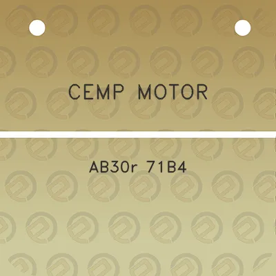 cemp-motor-ab30r-71b4