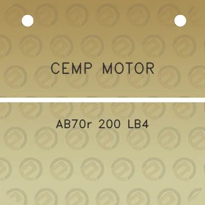 cemp-motor-ab70r-200-lb4