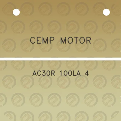 cemp-motor-ac30r-100la-4