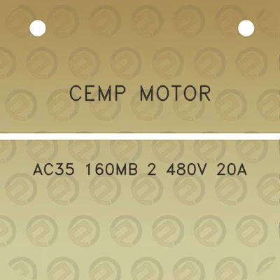 cemp-motor-ac35-160mb-2-480v-20a