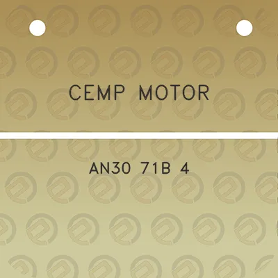 cemp-motor-an30-71b-4