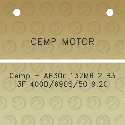 cemp-motor-cemp-ab30r-132mb-2-b3-3f-400d690s50-920