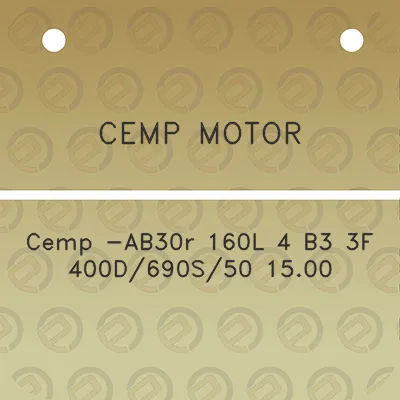 cemp-motor-cemp-ab30r-160l-4-b3-3f-400d690s50-1500