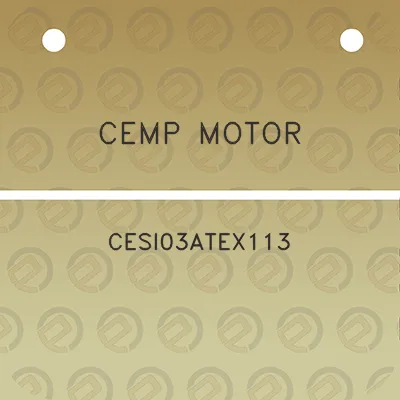 cemp-motor-cesi03atex113