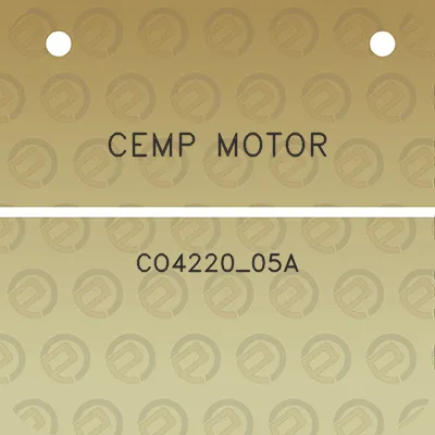 cemp-motor-co4220_05a