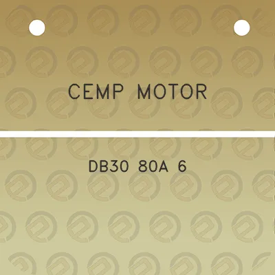 cemp-motor-db30-80a-6