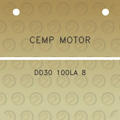 cemp-motor-dd30-100la-8