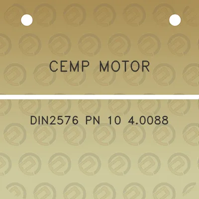 cemp-motor-din2576-pn-10-40088