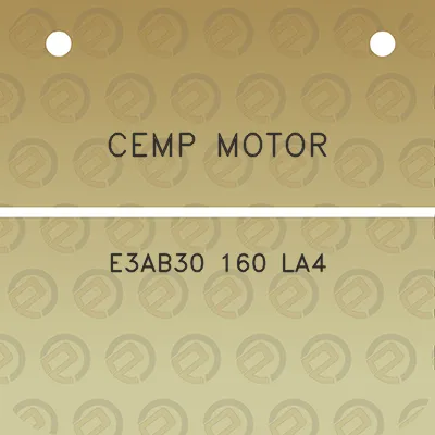 cemp-motor-e3ab30-160-la4