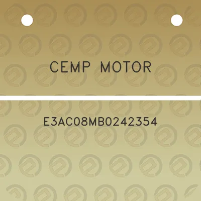 cemp-motor-e3ac08mb0242354