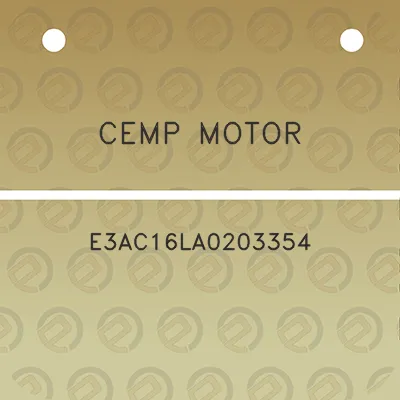 cemp-motor-e3ac16la0203354