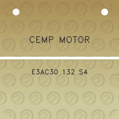 cemp-motor-e3ac30-132-s4