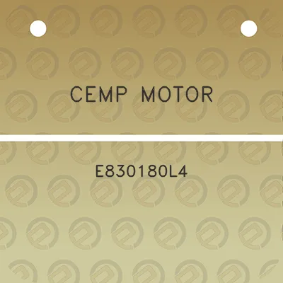 cemp-motor-e830180l4