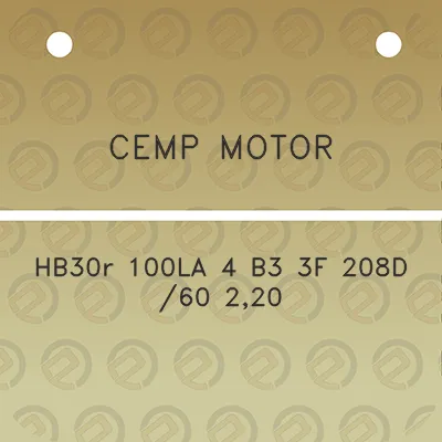 cemp-motor-hb30r-100la-4-b3-3f-208d-60-220