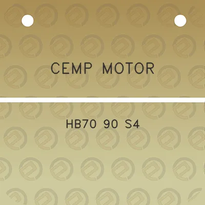 cemp-motor-hb70-90-s4