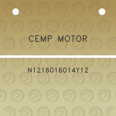 cemp-motor-n1216016014y12