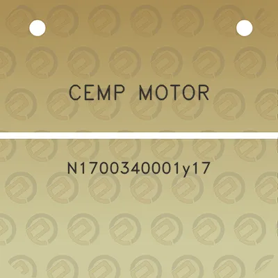 cemp-motor-n1700340001y17