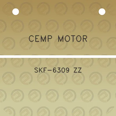 cemp-motor-skf-6309-zz