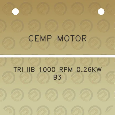 cemp-motor-tri-iib-1000-rpm-026kw-b3