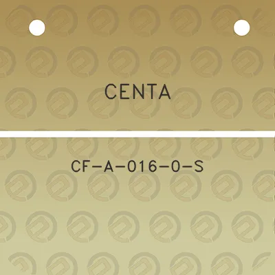 centa-cf-a-016-0-s