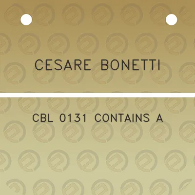 cesare-bonetti-cbl-0131-contains-a