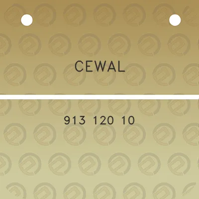 cewal-913-120-10