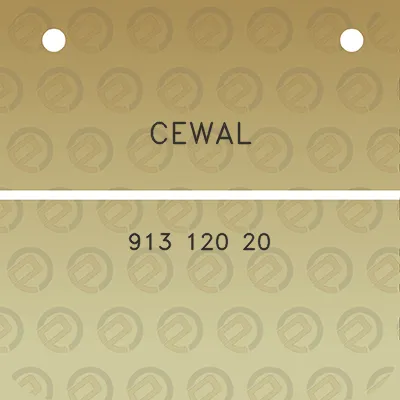 cewal-913-120-20